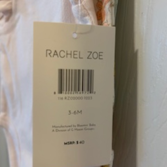Rachel Zoe - baby 5 pack bodysuits size 3-6m - Picture 2 of 5